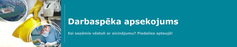 Darbaspēka apsekojuma baneris